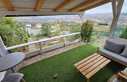 Apartament modern, 2 camere, 57mp, gradina, boxa si view superb,  Apahida