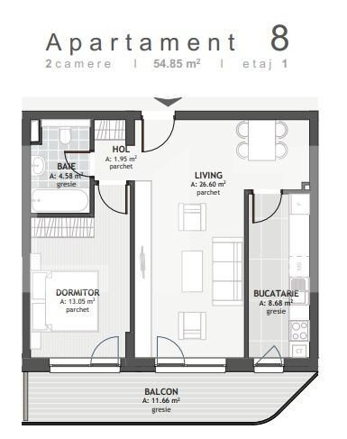 Apartament de vânzare 2 camere Floreşti - 129123AV | BLITZ Cluj-Napoca | Poza2