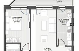 Comision 0! Pret cu TVA inclus pana la sfarsitul anului!  Apartament cu 2 camere, 55mp, zona Centrala 