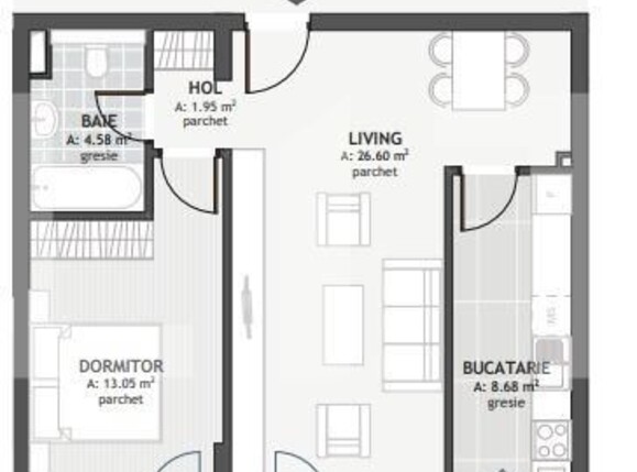 Apartament de vânzare 2 camere Floreşti - 129140AV | BLITZ Cluj-Napoca | Poza1