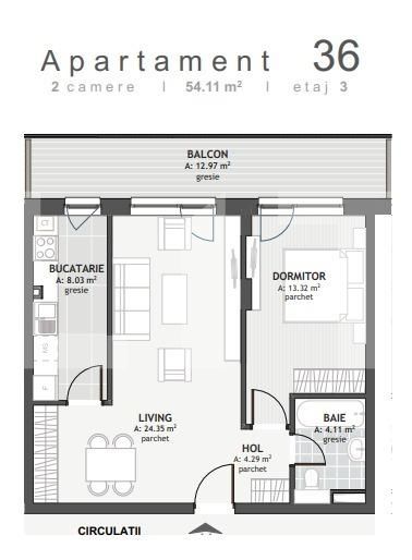 Apartament de vânzare 2 camere Floreşti - 129143AV | BLITZ Cluj-Napoca | Poza2