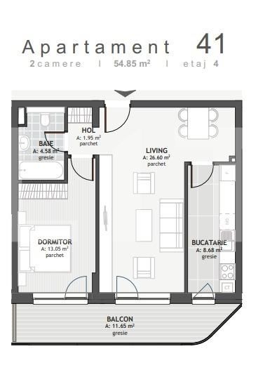 Apartament de vânzare 2 camere Floreşti - 129147AV | BLITZ Cluj-Napoca | Poza2