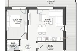Comision 0! Apartament cu 3 camere, 58.63mp, zona Centrala 