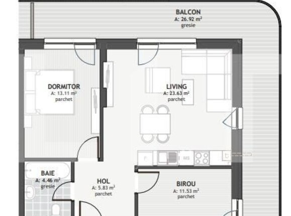 Apartament de vânzare 3 camere Floreşti - 129165AV | BLITZ Cluj-Napoca | Poza2