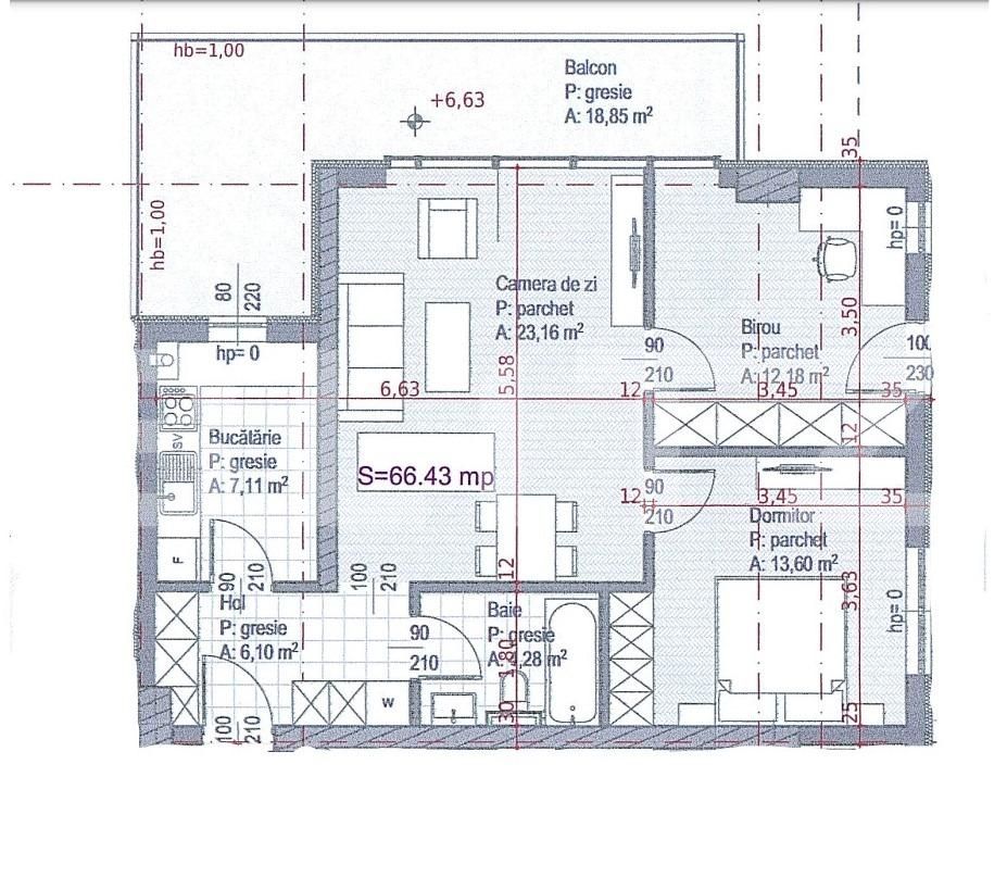 Apartament de vânzare 3 camere Gheorgheni - 129271AV | BLITZ Cluj-Napoca | Poza2