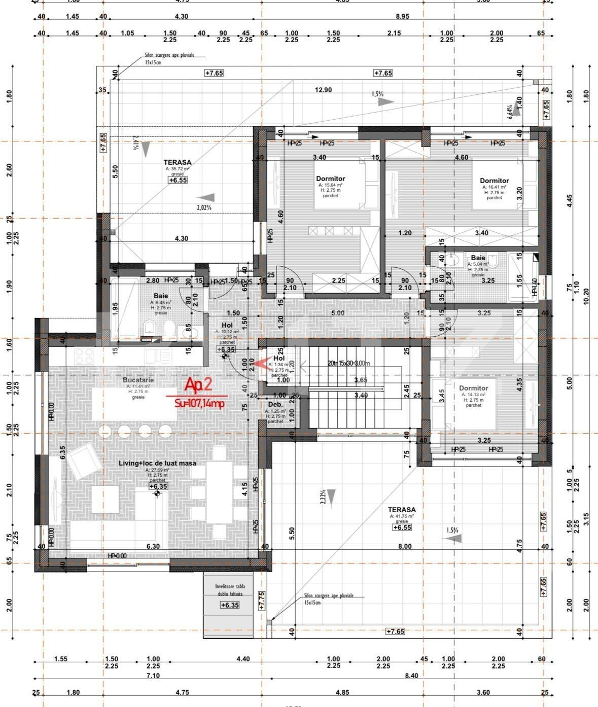 Apartament de vânzare 4 camere Zorilor - 129273AV | BLITZ Cluj-Napoca | Poza3