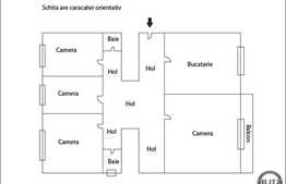 Apartament 4 camere, 82 mp utili, decomandat,  2 balcoane, zona strazii Tasnad!