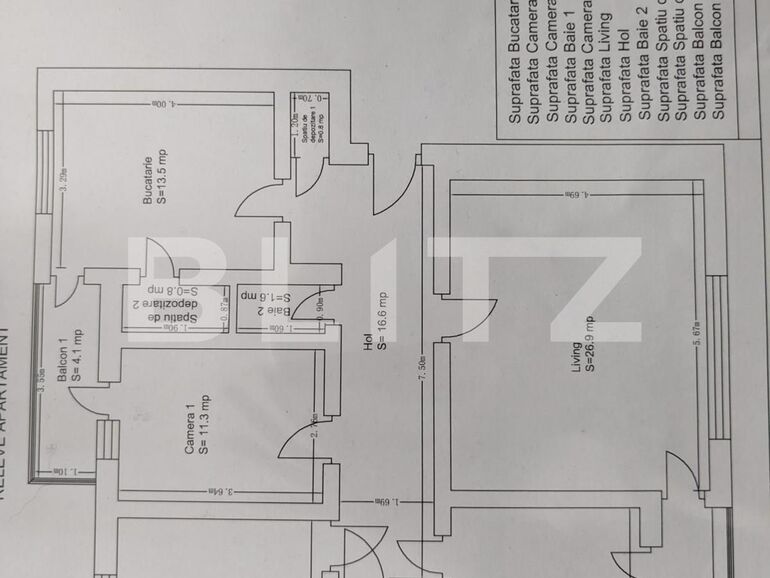 Apartament de vânzare 4 camere Plopilor - 129328AV | BLITZ Cluj-Napoca | Poza1