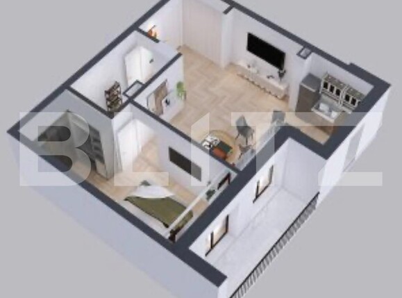 Apartament de vânzare 2 camere Floreşti - 129351AV | BLITZ Cluj-Napoca | Poza11