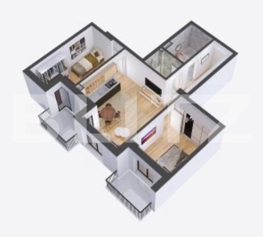 Apartament de vânzare 3 camere Floreşti - 129355AV | BLITZ Cluj-Napoca | Poza11