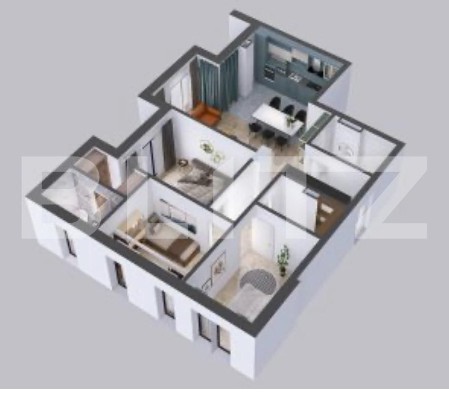 Apartament de vânzare 4 camere Floreşti - 129360AV | BLITZ Cluj-Napoca | Poza9