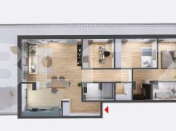 Apartament de vânzare 3 camere Floreşti - 129361AV | BLITZ Cluj-Napoca | Poza9