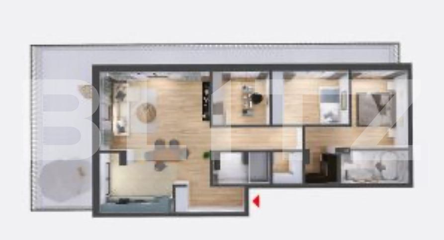 Apartament de vânzare 3 camere Floreşti - 129361AV | BLITZ Cluj-Napoca | Poza9