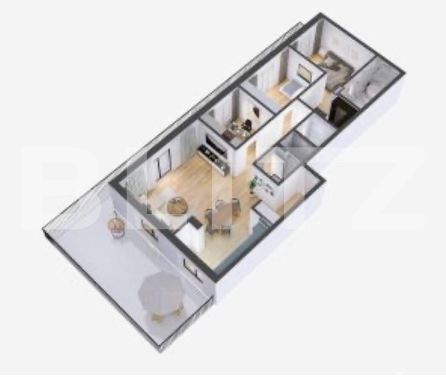 Apartament de vânzare 3 camere Floreşti - 129361AV | BLITZ Cluj-Napoca | Poza10