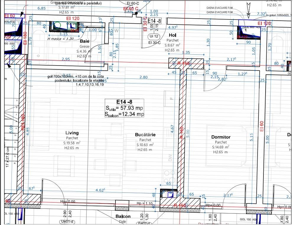 Oportunitate! Apartament 2 camere, 58mp, vedere spre Somes, Maurer Panoramic