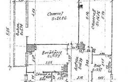 De vanzare 2 camere, 60,1 mp la 5 minute de Kaufland, pe Calea Manastur