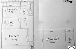 Apartament 2 camere, 50 mp utili, decomandat, zona Piata Mihai Viteazu!