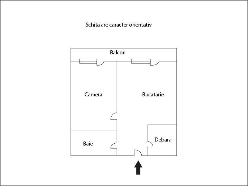 Garsonieră de vânzare Floreşti - 12973AV | BLITZ Cluj-Napoca | Poza1