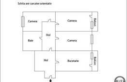 3 camere, 72 mp, decomandat, garaj, boxa, zona strazii Mehedinti!