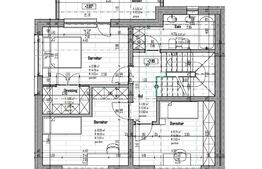 Casa cuplata 4 camere, 120 mp, teren 250 mp, intrare Popesti