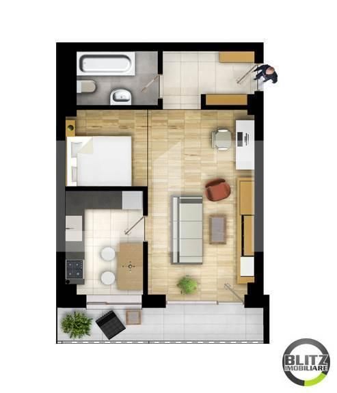 Garsonieră de vânzare Bună Ziua - 12993AV | BLITZ Cluj-Napoca | Poza10