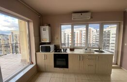 Apartament 2 camere, 54mp cu balcon, terasa 37mp, parcare, orientare S-V, zona Petrom Baciu