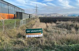 Teren intravilan in Apahida, cu destinatie de constructii industriale 5800 mp