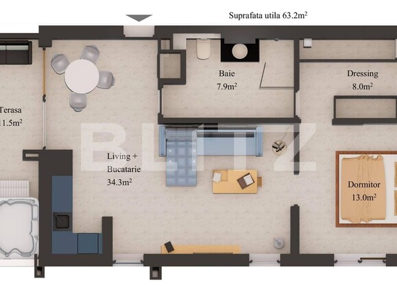 Apartament de vânzare 2 camere Manastur - 130363AV | BLITZ Cluj-Napoca | Poza19