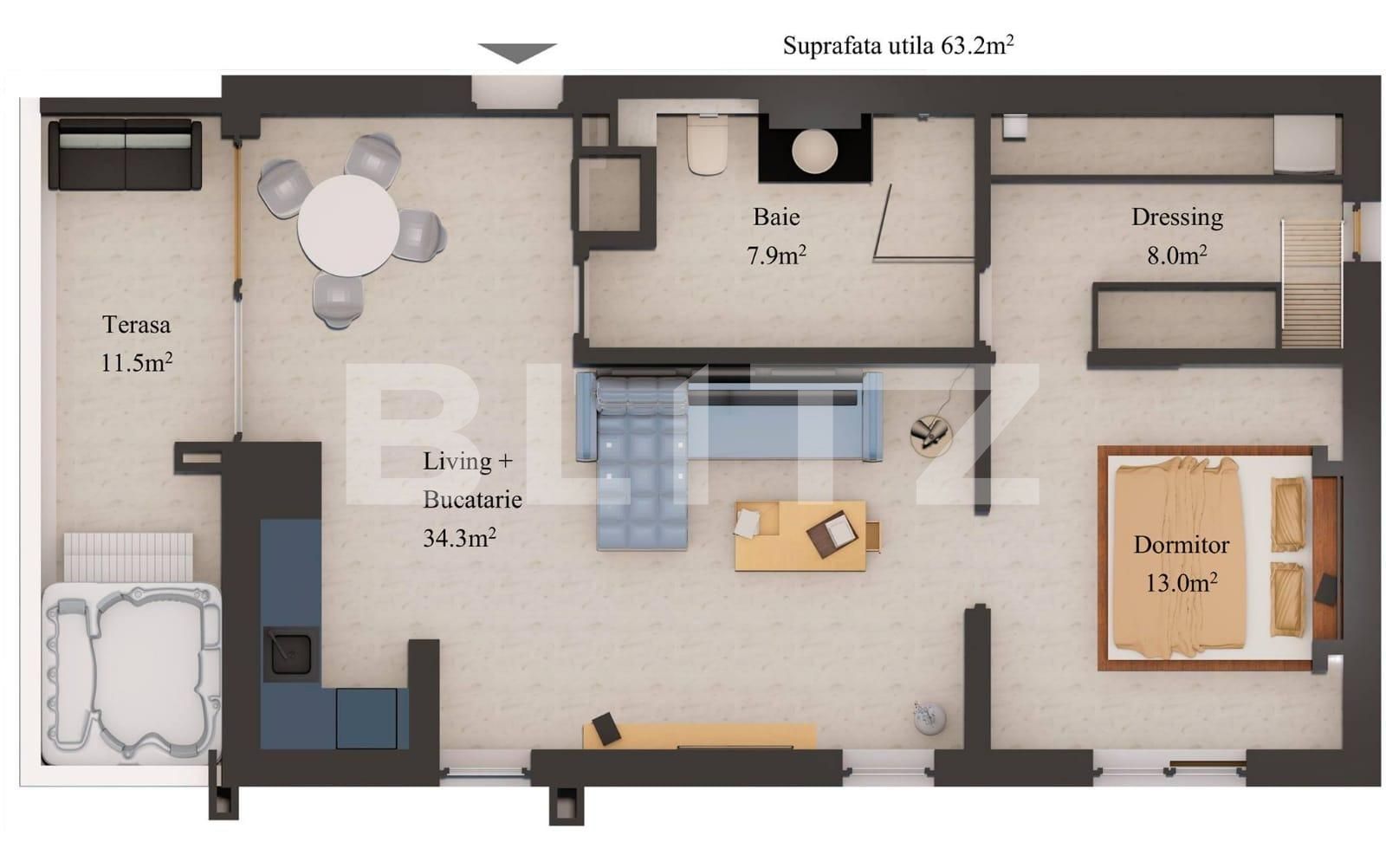 Apartament de vânzare 2 camere Manastur - 130363AV | BLITZ Cluj-Napoca | Poza19