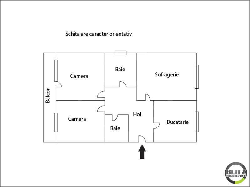 Apartament de vânzare 3 camere Marasti - 1307AV | BLITZ Cluj-Napoca | Poza1