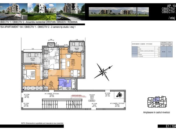 Apartament de vânzare 2 camere Ghimbav - 130738AV | BLITZ Brașov | Poza11