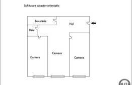 De vanzare apartament 3 camere, 43 mp utili, zona strazii Mehedinti!