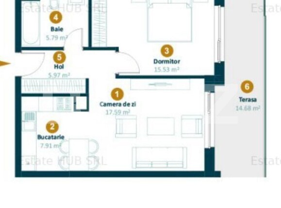 Apartament de vânzare 2 camere Marasti - 130868AV | BLITZ Cluj-Napoca | Poza1