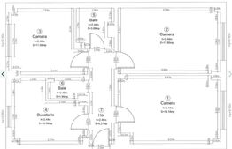 Apartament 3 camere, decomandate, 2 bai, 70 mp, zona BRD Marasti