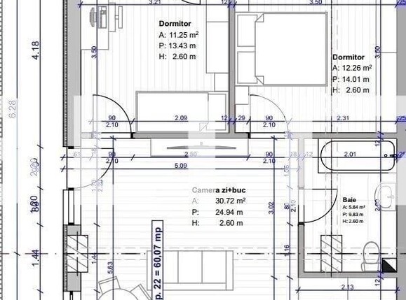 Apartament de vânzare 3 camere Floreşti - 130973AV | BLITZ Cluj-Napoca | Poza3