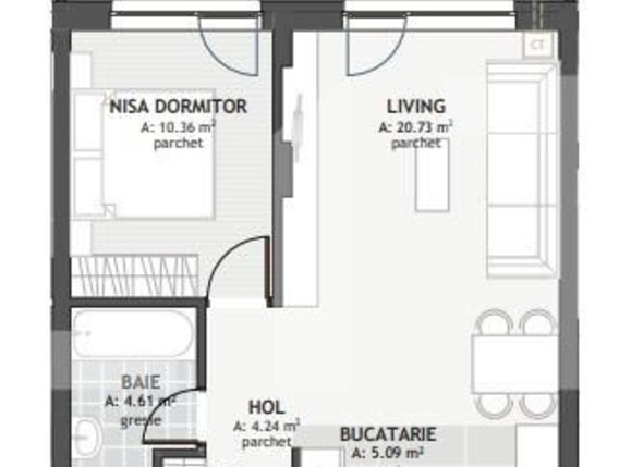 Apartament de vânzare 2 camere Floreşti - 131077AV | BLITZ Cluj-Napoca | Poza3