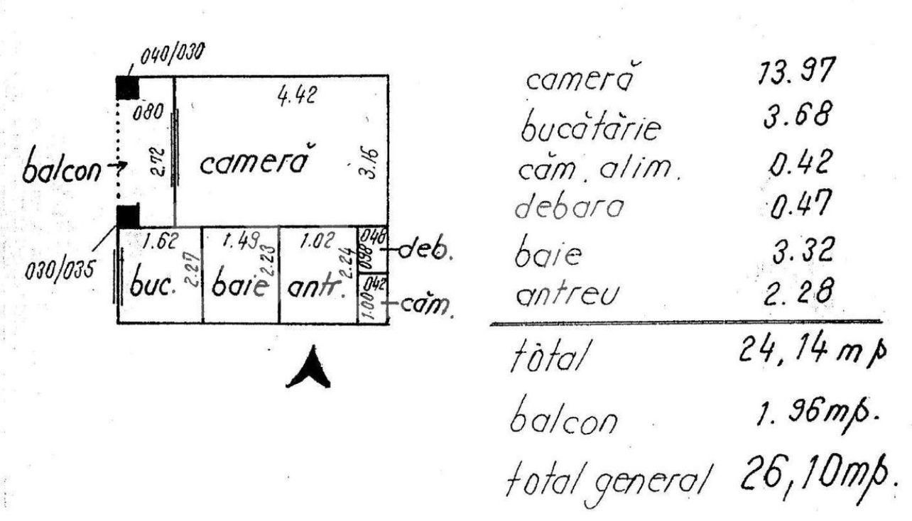 Garsonieră de vânzare Zorilor - 131125AV | BLITZ Cluj-Napoca | Poza1