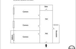 Apartament 3 camere, 69 mp, parcare, boxa, zona strazii Calea Floresti!