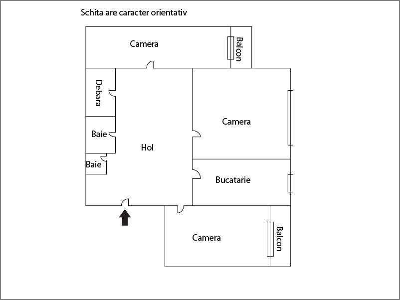 Apartament de vânzare 3 camere Manastur - 13116AV | BLITZ Cluj-Napoca | Poza1