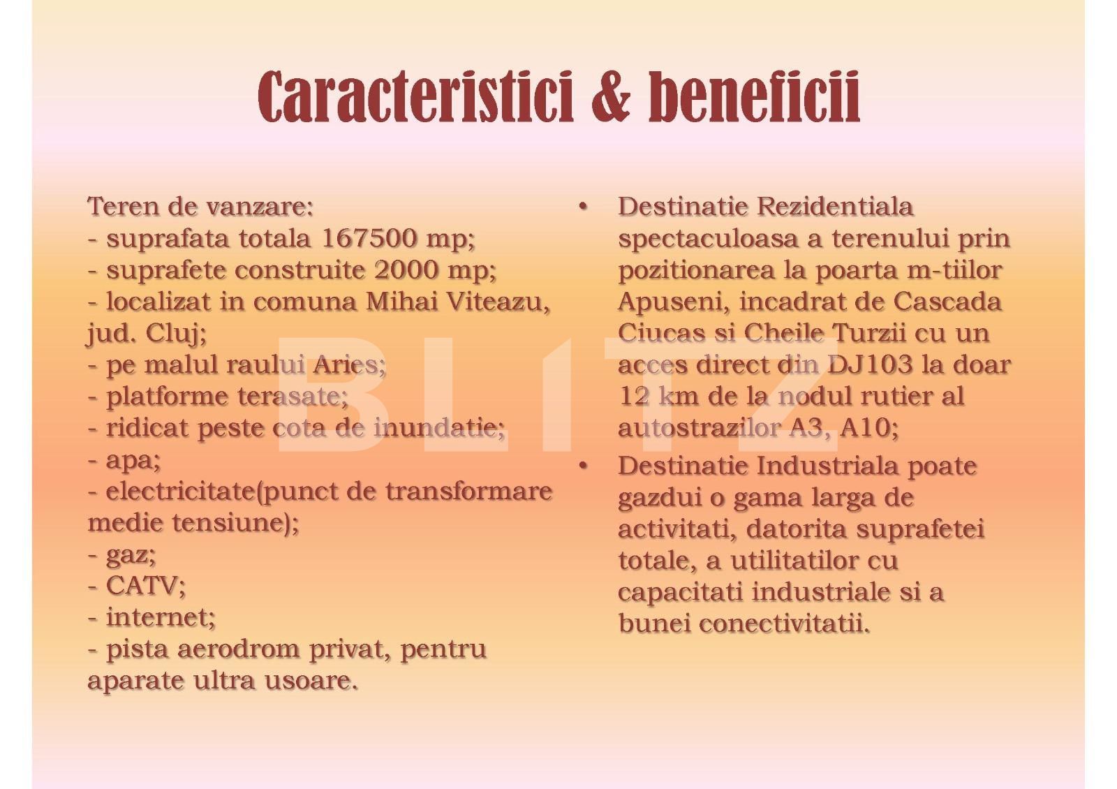 Teren de vânzare Mihai Viteazu - 131176TV | BLITZ Cluj-Napoca | Poza3