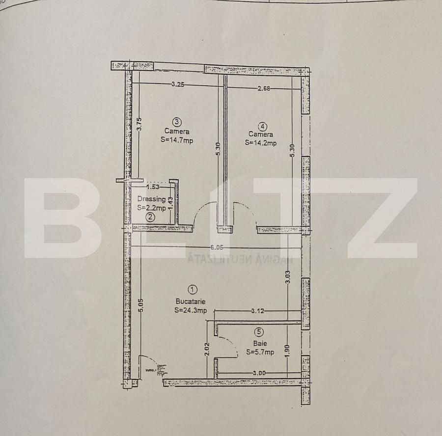 Apartament de vânzare 3 camere Manastur - 131185AV | BLITZ Cluj-Napoca | Poza1