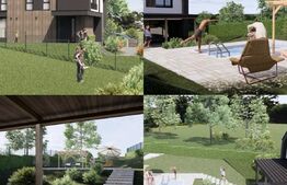 Casa individuala, 4 camere,136mp, teren 700mp, garaj 21mp, intrare Chinteni