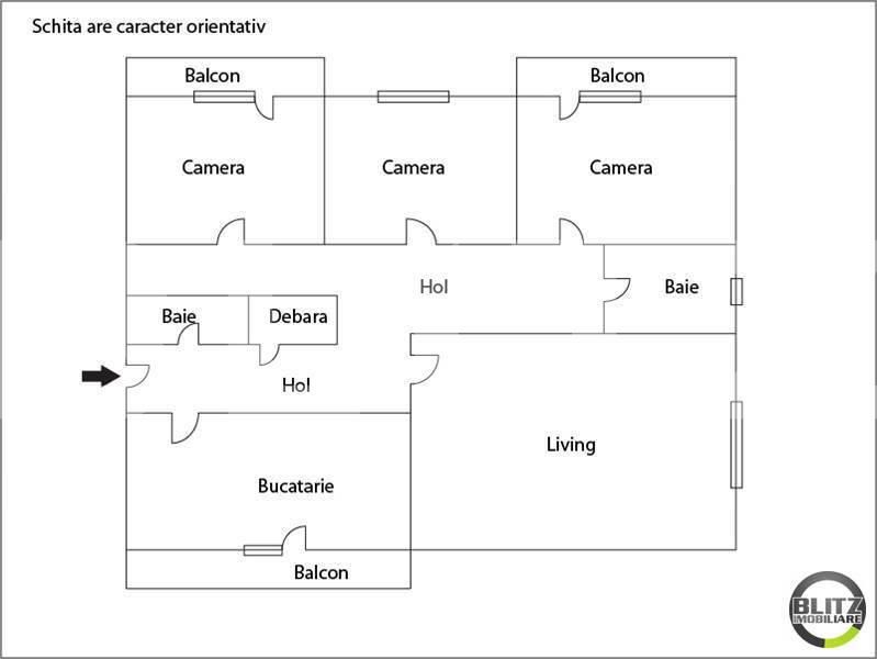 Apartament de vânzare 4 camere Zorilor - 13142AV | BLITZ Cluj-Napoca | Poza13