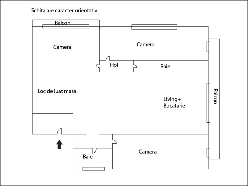 Apartament de vânzare 4 camere Europa - 13144AV | BLITZ Cluj-Napoca | Poza1