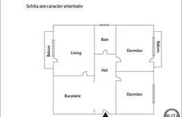 De vanzare apartament cu 3 camere, decomandat, cu 2 balcoane si boxa de 20 mp