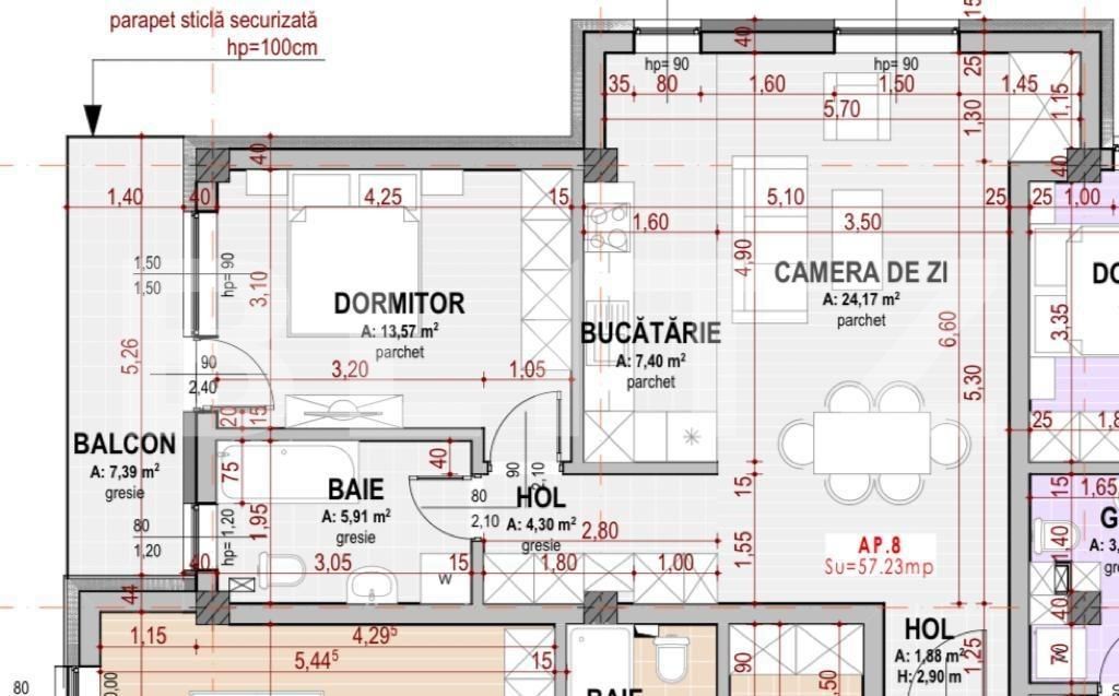 Apartament de vânzare 2 camere Floreşti - 132271AV | BLITZ Cluj-Napoca | Poza3