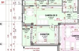 Apartament 2 camere, 53 mp, parcare, zona Somesului 