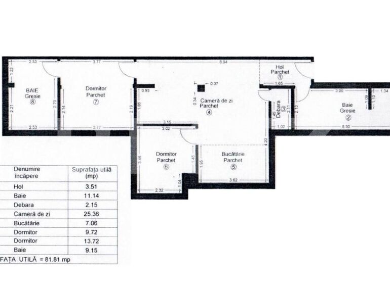 Apartament de vânzare 3 camere Zorilor - 132368AV | BLITZ Cluj-Napoca | Poza1