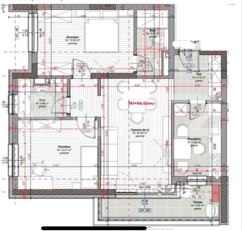 Apartament de vânzare 3 camere Gheorgheni - 132470AV | BLITZ Cluj-Napoca | Poza2