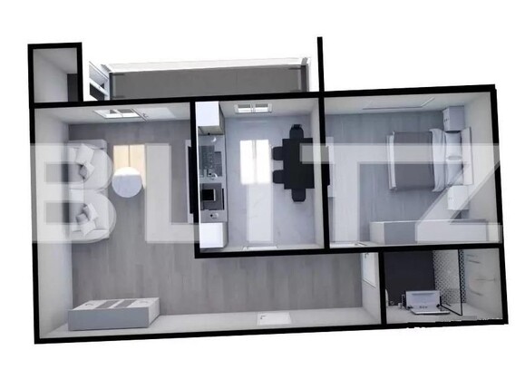 Apartament de vânzare 2 camere Apahida - 132526AV | BLITZ Cluj-Napoca | Poza1